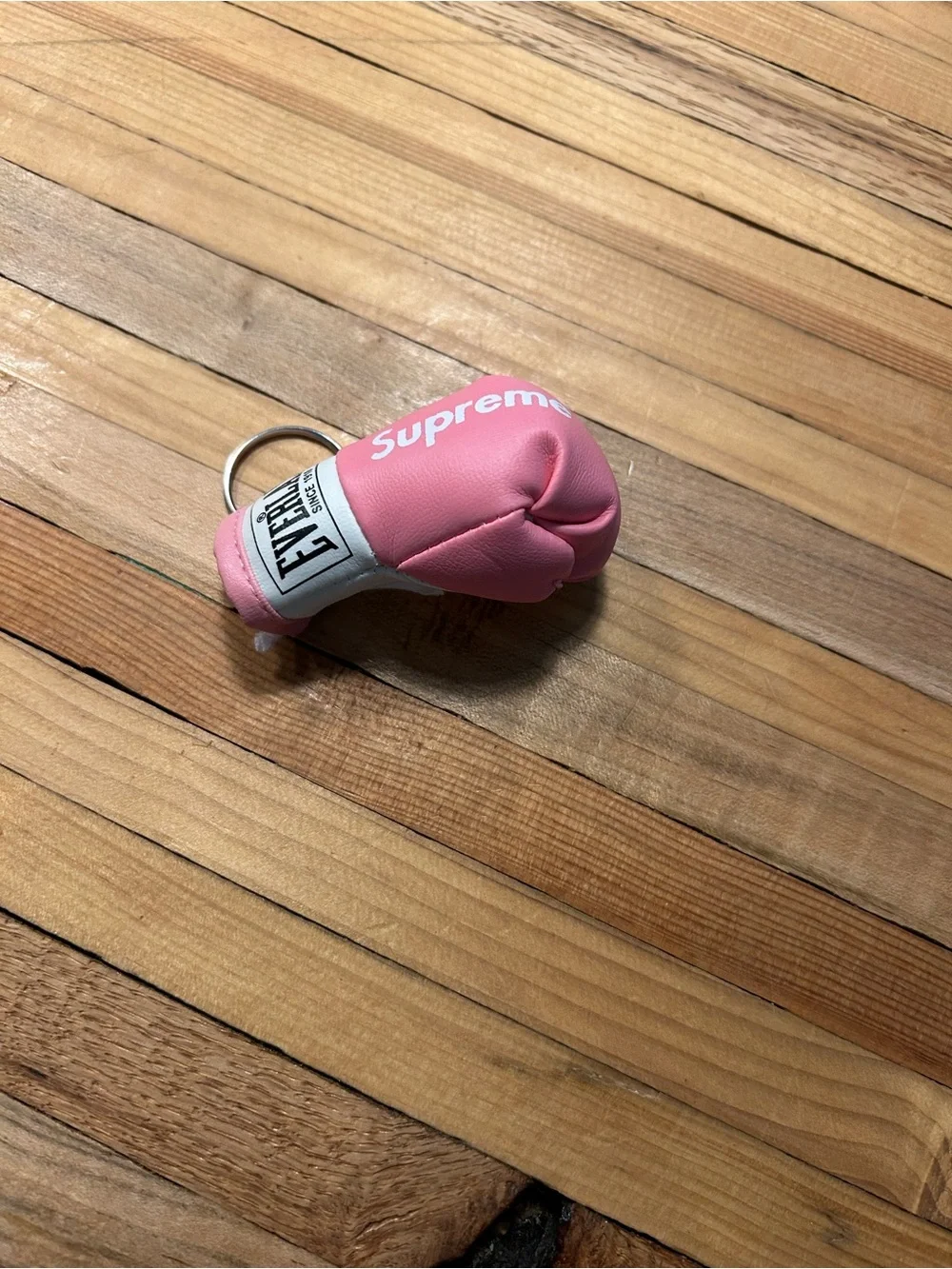 Everlast Pink Mini Boxing Glove Keychain